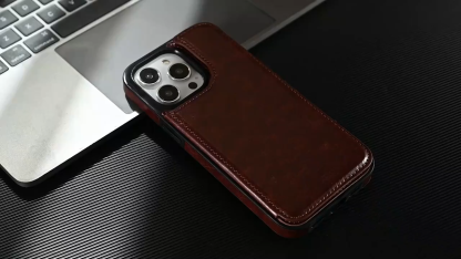 Product Title  Luxury Leather Wallet Phone Case with Card Holder & Magnetic Closure for iPhone