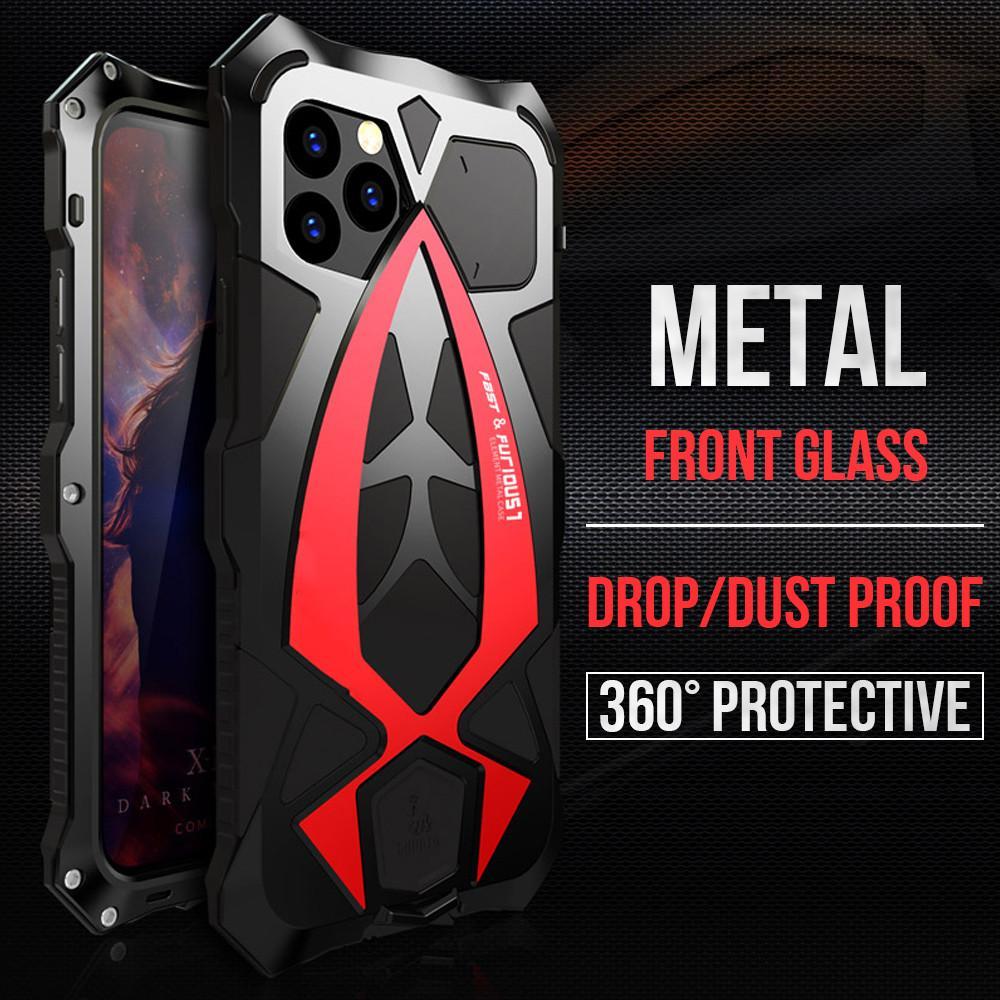 2024 New "Steel Warrior" Metal All-inclusive Phone Case For iPhone