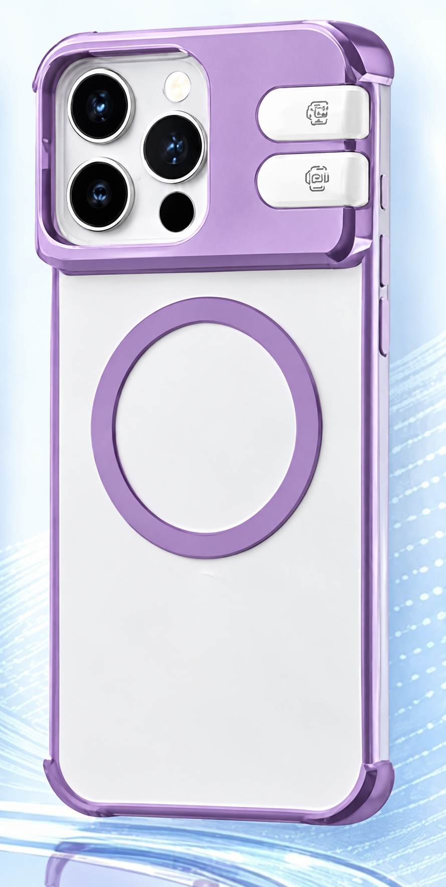 Phone Case & Earbud Holder in One