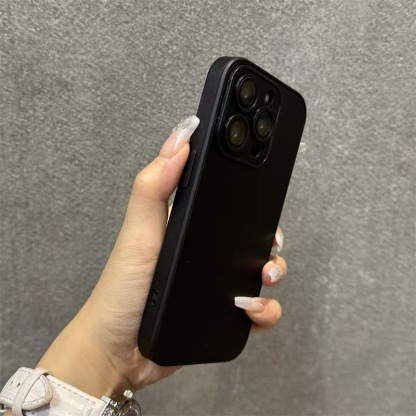 iPhone 17 Pro Max & 16 Minimalist Suede Phone Case 🤍