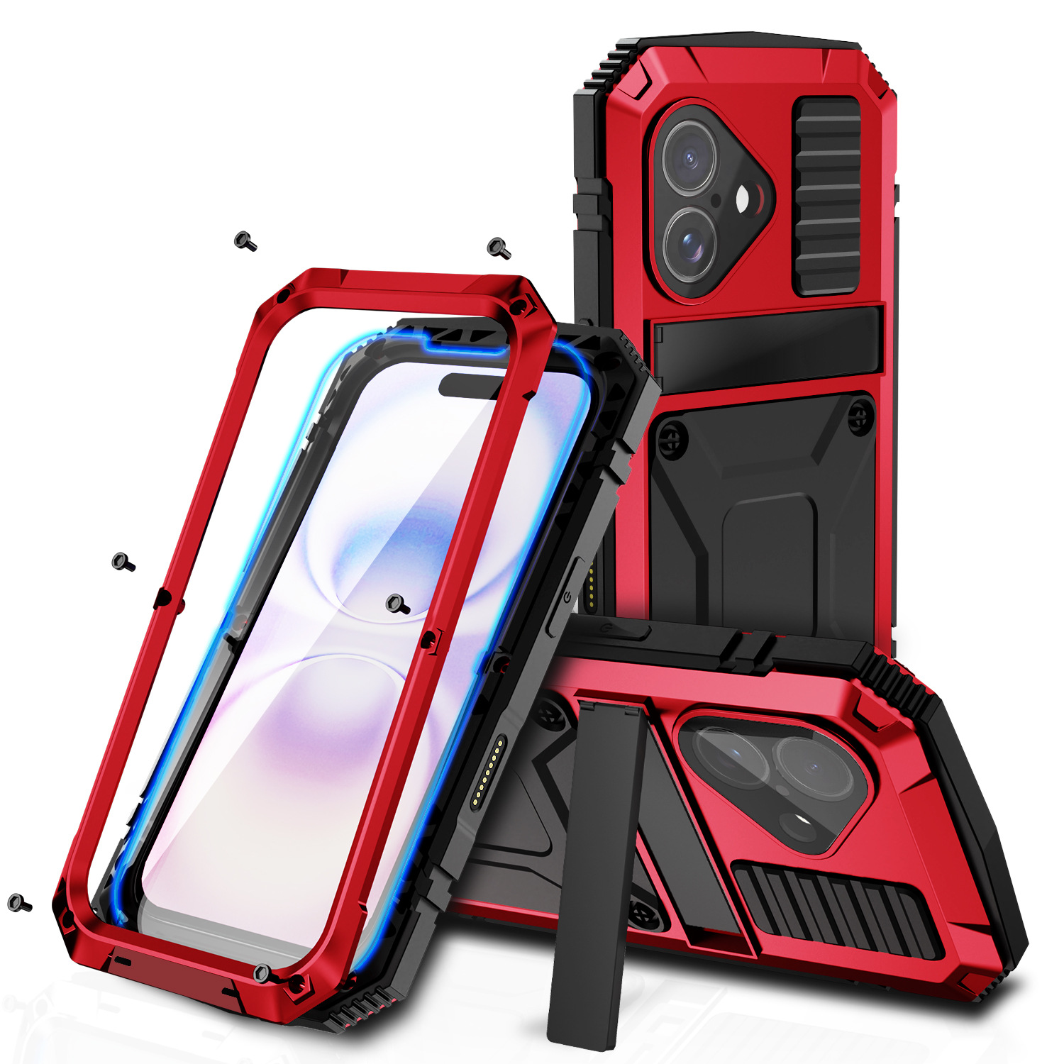 Tough as Nails: iPhone 17 Pro Max Metal Shockproof Case 🛡️