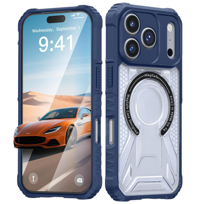 iPhone Magnetic Shockproof Case (17 Pro/16 Pro Max & Beyond) 🛡️+🧲