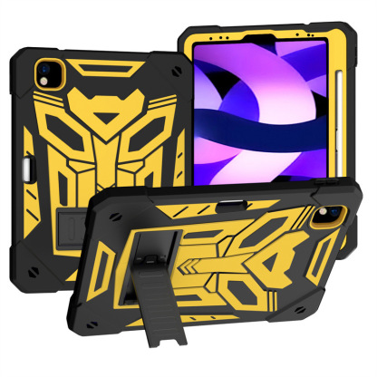 Bumblebee Style iPad Case: Shockproof Full Coverage Shell with Stand & Pencil Holder 🐝