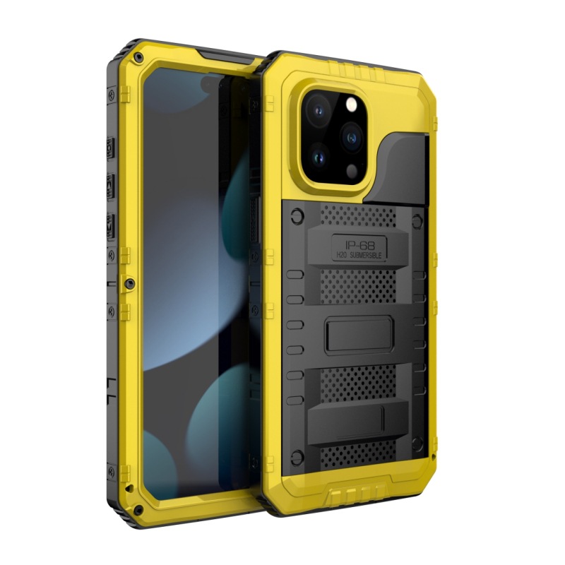 iPhone 15 Pro Max 4-in-1 Rugged Metal Case