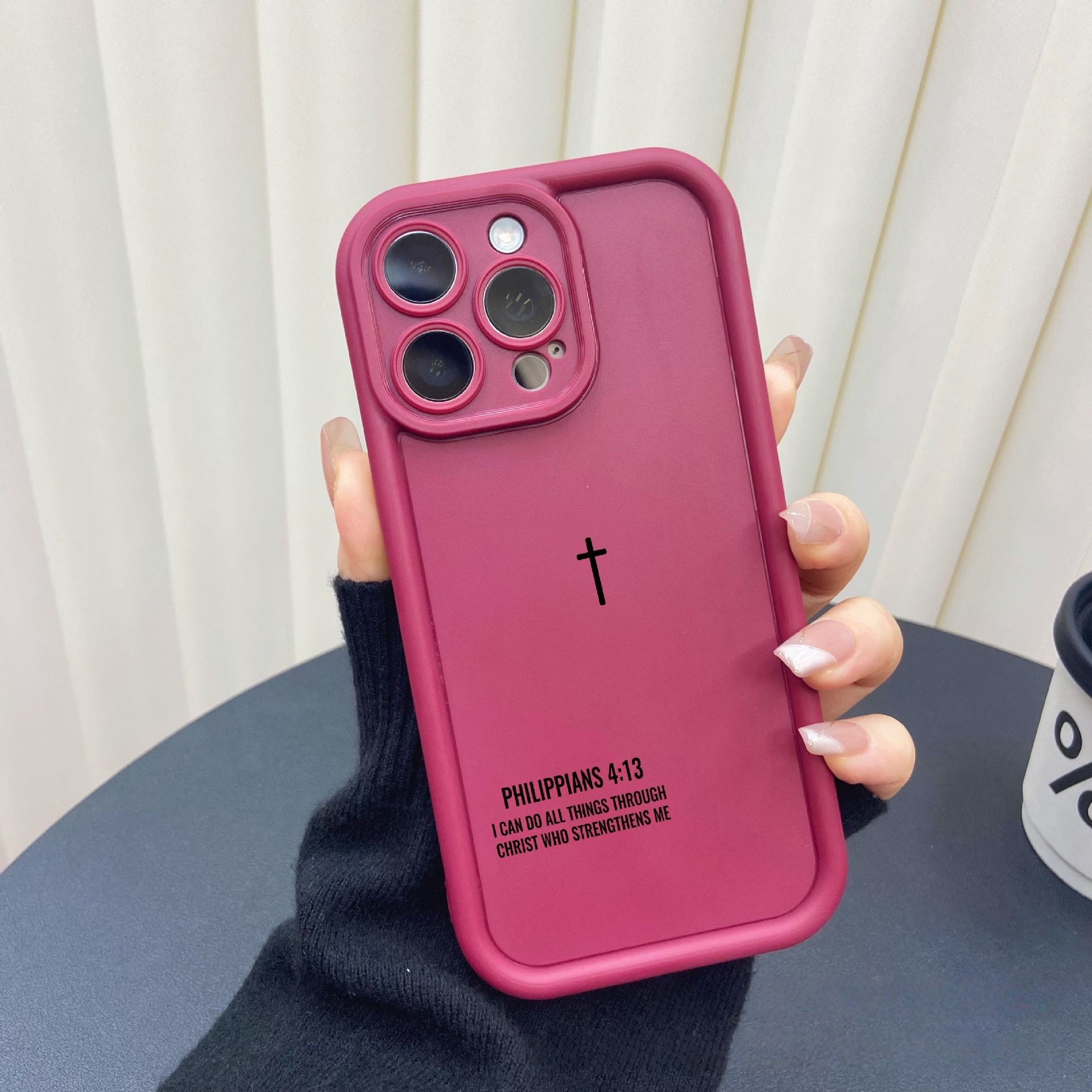 Christian Cross Phone Case: For iPhone 17 Pro Max/16/15/14/12/13/XS Max 🛡️