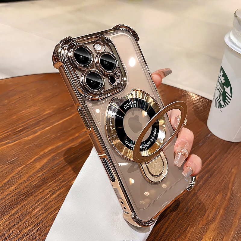 Airbag Ring Stand Case: Fits iPhone 17 to XR/XS 📱💥 (All Models Covered!)