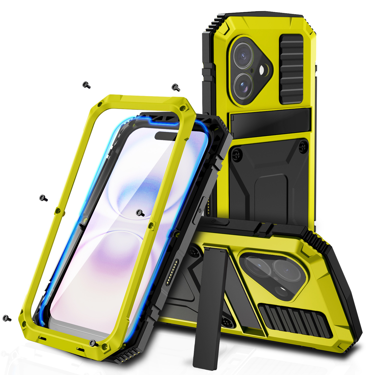 Tough as Nails: iPhone 17 Pro Max Metal Shockproof Case 🛡️