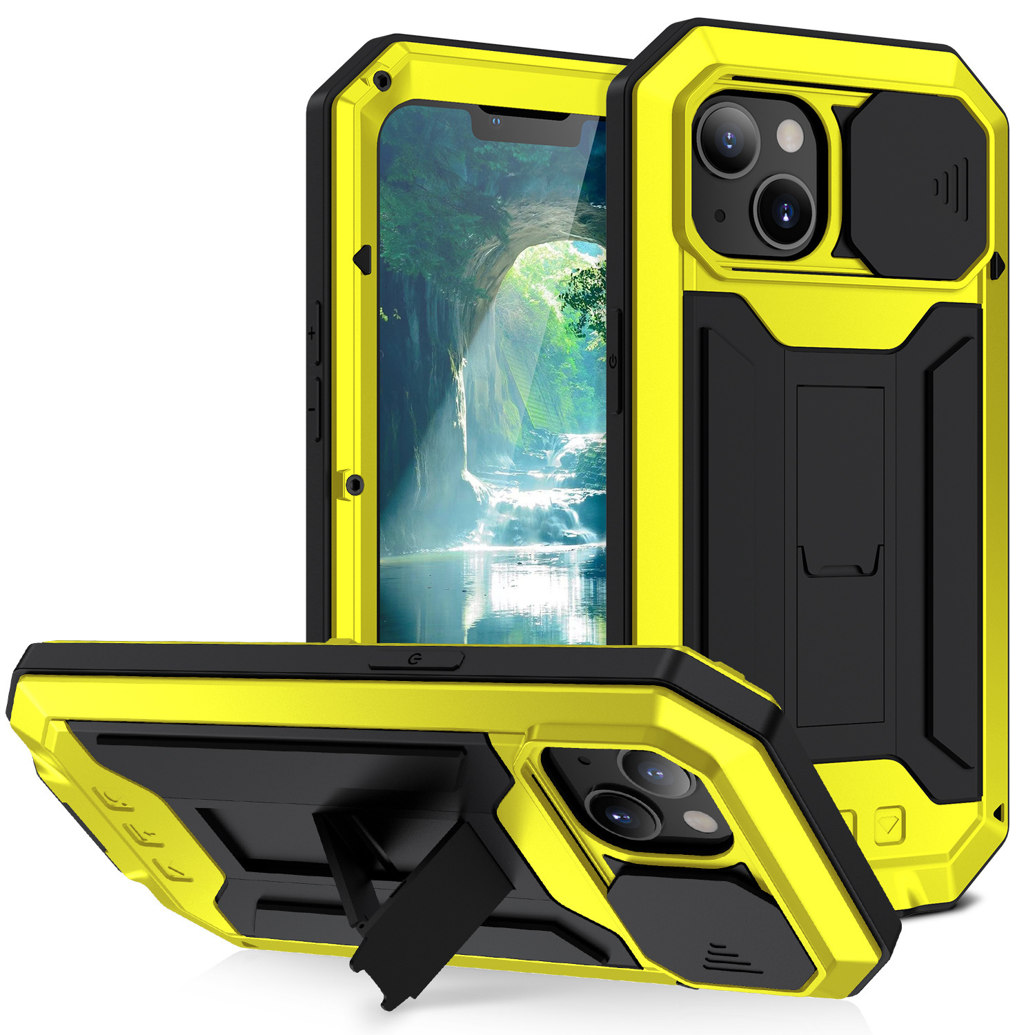 2nd Gen Metal Rugged Case for iPhone 17 Pro Max – Tough, Convenient & Stylish 🛡️