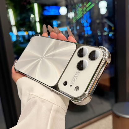 Level Up Your iPhone: CD Pattern Electroplated Case 🚀