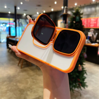 Sunglasses Stand Phone Case for iPhone 15 / iPhone 14 Pro Max 😎