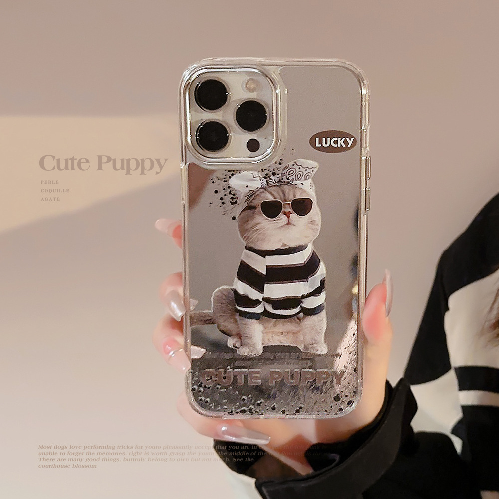 🎀Minimalist Ins-Style Mirror Phone Case (For iPhone 11/12/13/14/15/16/17 Pro Max)