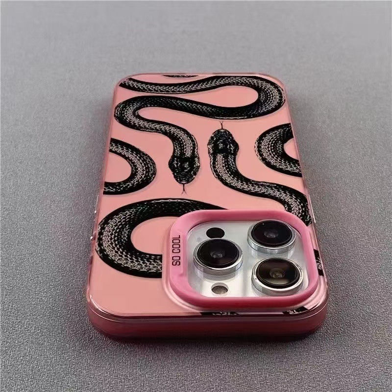 🐍Black Snake Laser iPhone Case 🐍✨