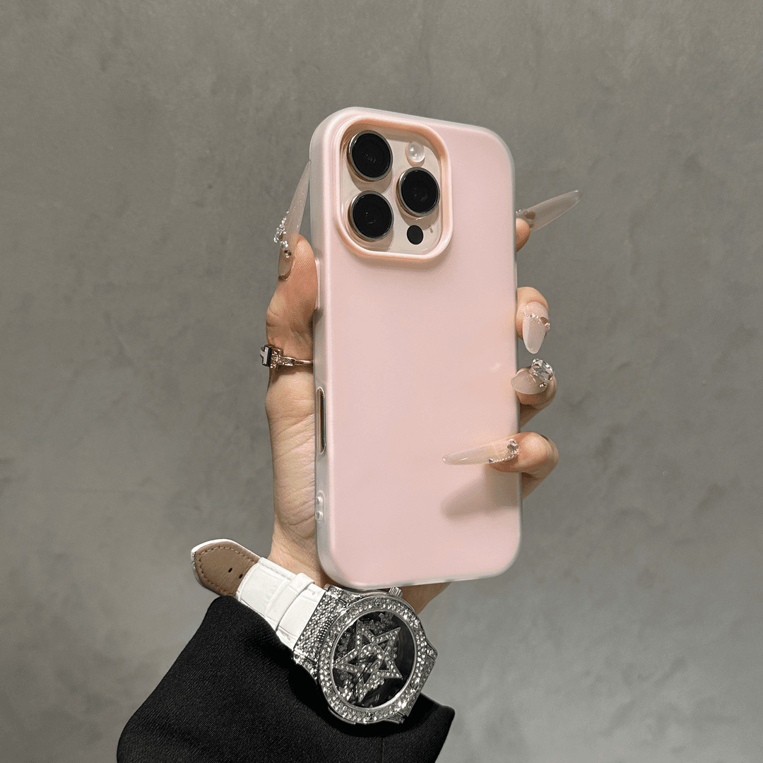 ✨ 2-in-1 Jelly Case for iPhone 17/16/15/14 Pro Max | Matte Hard Shell + Custom Photo Slot – Your Exclusive Trendy Phone Case 📸