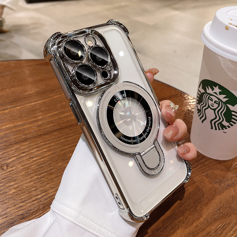 Airbag Ring Stand Case: Fits iPhone 17 to XR/XS 📱💥 (All Models Covered!)