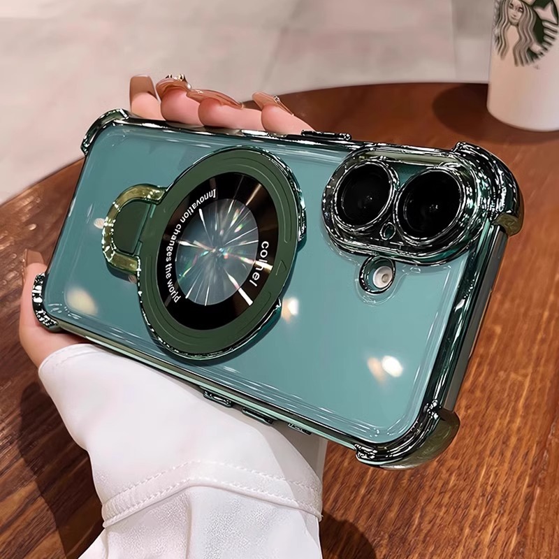 Airbag Ring Stand Case: Fits iPhone 17 to XR/XS 📱💥 (All Models Covered!)