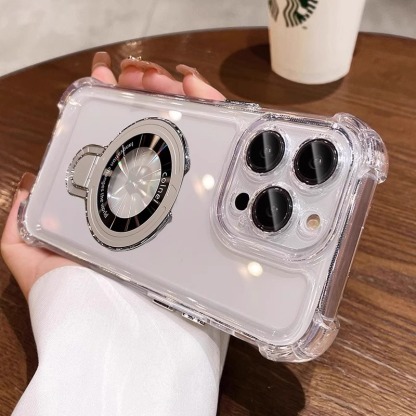 Airbag Ring Stand Case: Fits iPhone 17 to XR/XS 📱💥 (All Models Covered!)