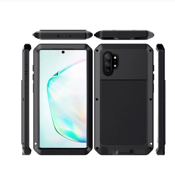 Luxury Doom Armor Waterproof Metal Aluminum Phone Case For Samsung