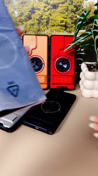 Samsung Multifunctional Shockproof Case with 360° Rotating Kickstand – All-Around Protection