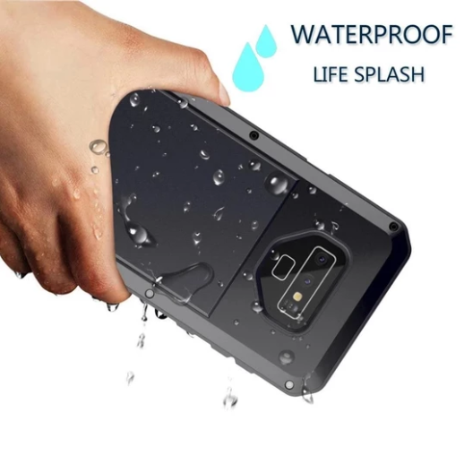 Luxury Doom Armor Waterproof Metal Aluminum Phone Case For Samsung