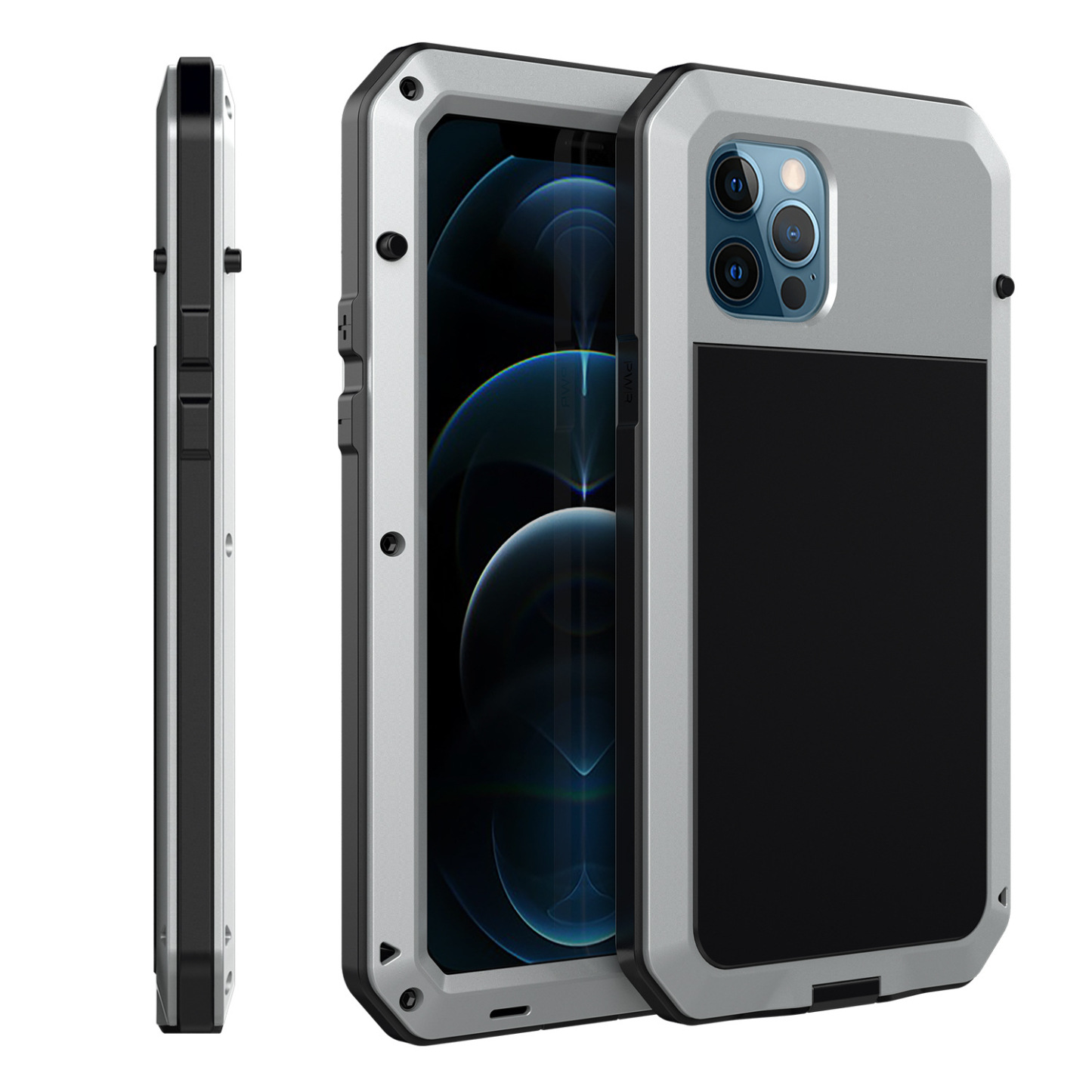 Luxury Doom Armor Waterproof Metal Aluminum Phone Case For iPhone