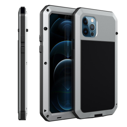 Luxury Doom Armor Waterproof Metal Aluminum Phone Case For iPhone