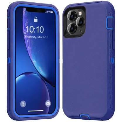 Heavy-Duty 3-Layer Armor Shockproof Defender Phone Case