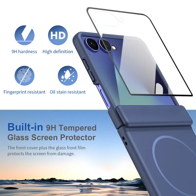 Skin sensitive magnetic Protective phone case, Protector, suitable for Samsung Galaxy Z Flip8/7/6/5/4/3 with tempered glass film, Screen Protector, supports wireless charging, protection hinge, shell film integrated, anti drop, folding phone case Skin sensitive magnetic Protective phone case, Protector, suitable for Samsung Galaxy Z Flip8/7/6/5/4/3 with tempered glass film, Screen Protector, supports wireless charging, protection hinge, shell film integrated, anti drop, folding phone case