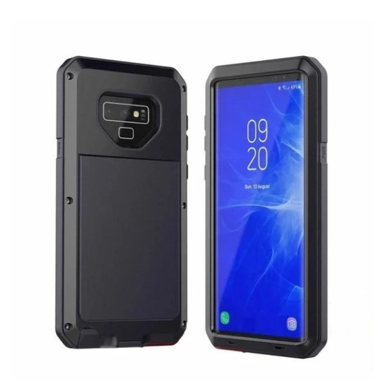 Luxury Doom Armor Waterproof Metal Aluminum Phone Case For Samsung