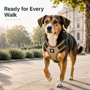 Reflective No-Pull Dog Harness with Soft Padding