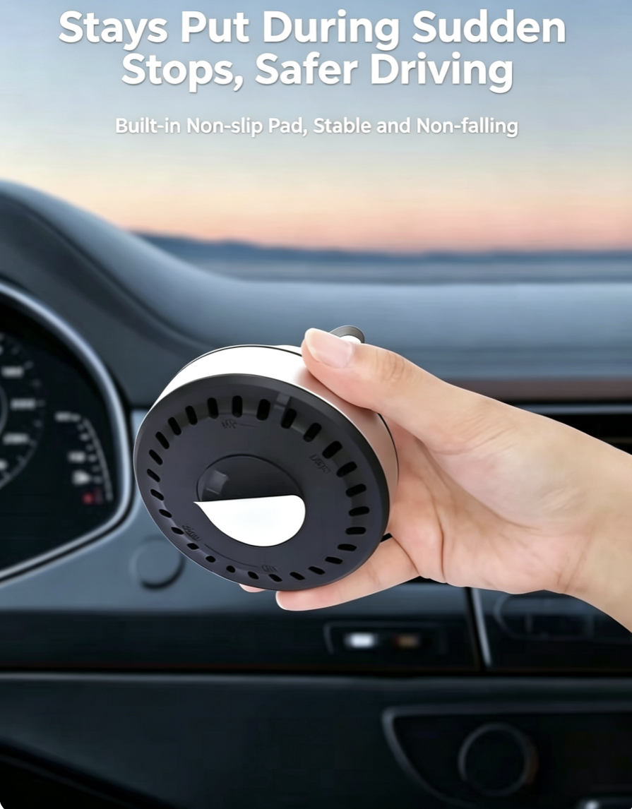 Eco-friendly car air freshener and dashboard decoration – military-style cannon-shaped solar air purifier