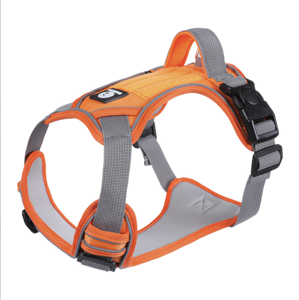 Reflective No Pull Dog Harness with Soft Padding | Adjustable Anti-Choke Vest Harness for Small Medium Large Dogs