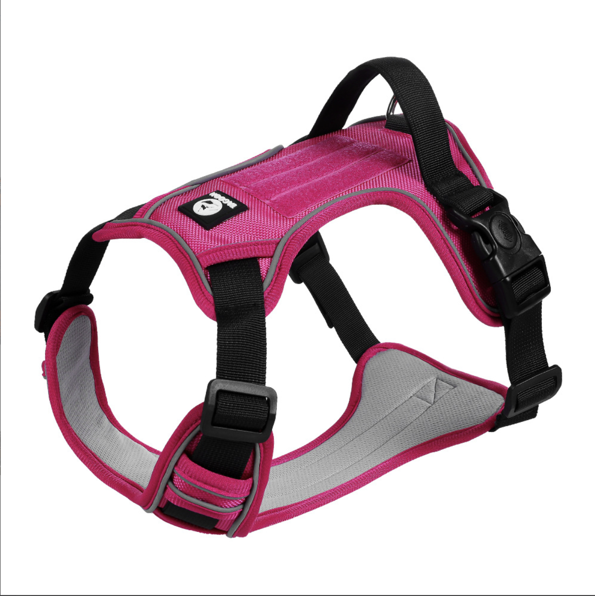 Reflective No Pull Dog Harness with Soft Padding | Adjustable Anti-Choke Vest Harness for Small Medium Large Dogs