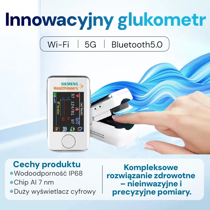 Inteligentny glukometr bezinwazyjny