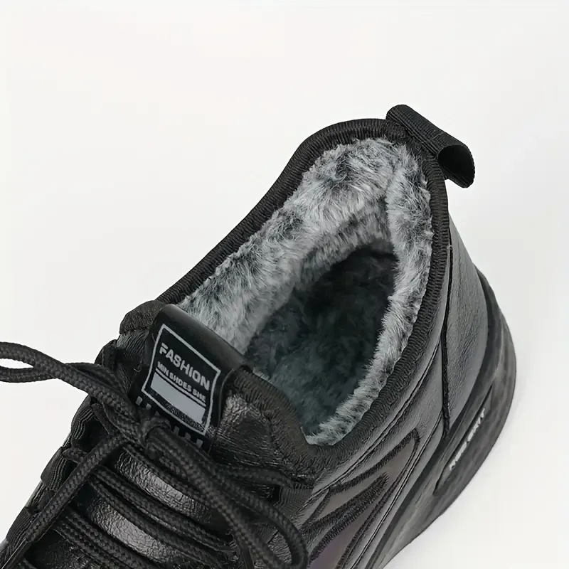 Men's Winter Waterproof Leather Snow Boots - BUY 2 FREE SHIPPING