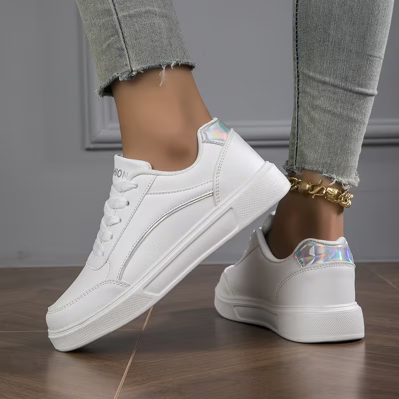 New Women's Comfortable & Lightweight Sneakers White Shoes Sports Shoes