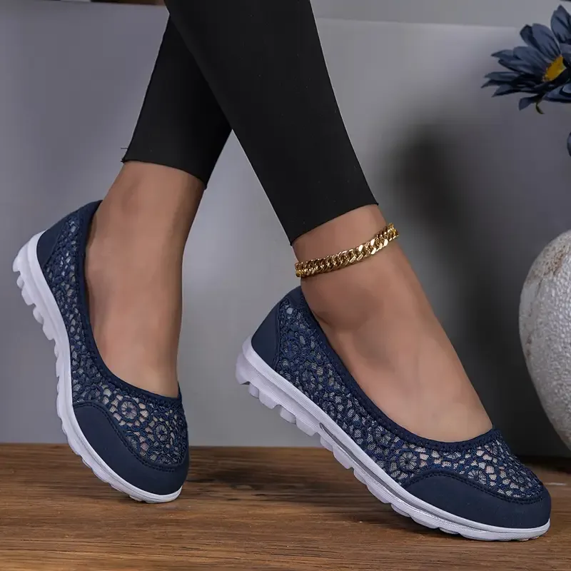Women's Lightweight and Breathable Lace Mesh Summer Shoes