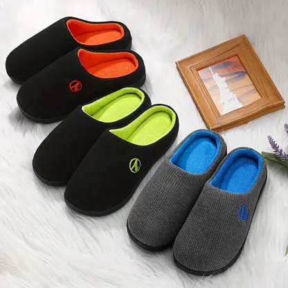 Women's Memory Foam Soft Plush Lining Slippers Anti-Slip Indoor/Outdoor Shoes