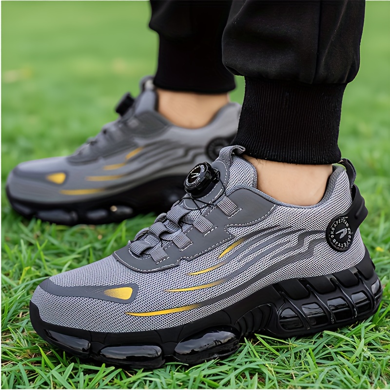 Men's Lightweight Breathable Arch Support All-Terrain Traction Tread Cushioned EVA Insole Sneakers Shoes