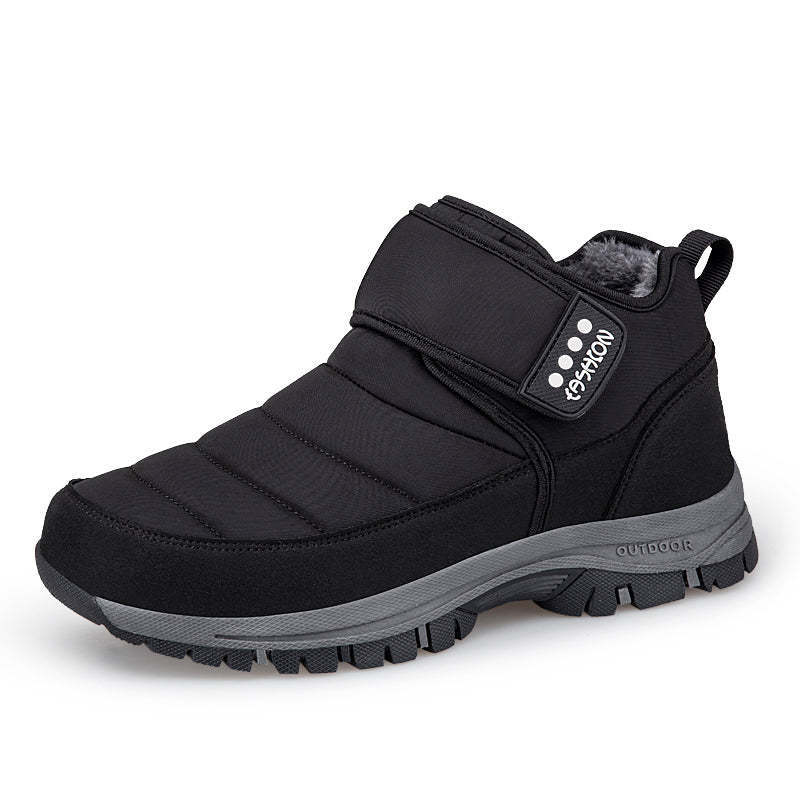 Men’s and Women's Fur-Lined Snow Arch Support Waterproof & Non-Slip Boots