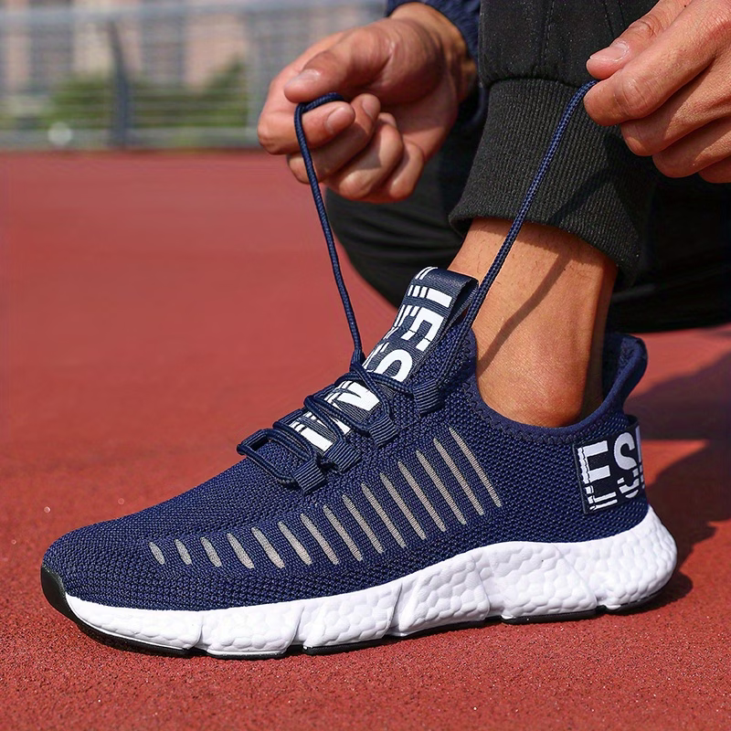 Men's Breathable Fashion Lightweight Sports Shoes Running Shoes Gym Athletic Jogging Walking Sneakers