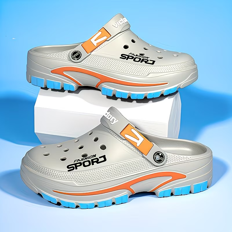 Men's Fashion Non-Slip Summer Clogs Sandals for Indoor/Outdoor Wear