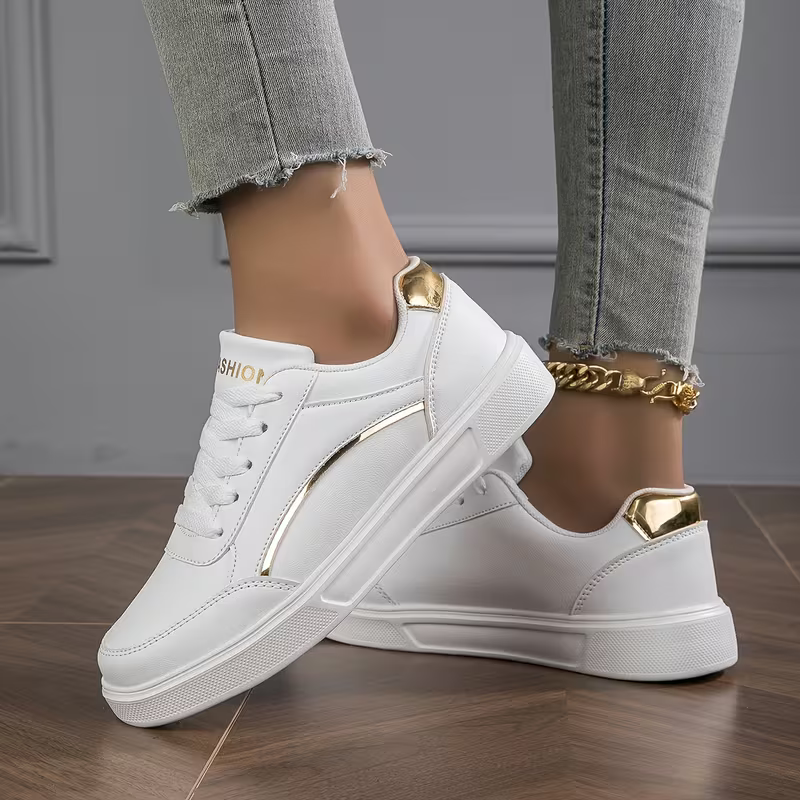 New Women's Comfortable & Lightweight Sneakers White Shoes Sports Shoes