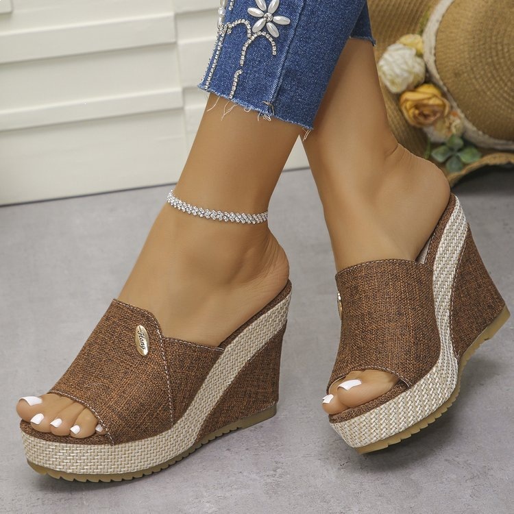 Women's Fashionable Platform Wedge Sandals Orthopedic Shoes