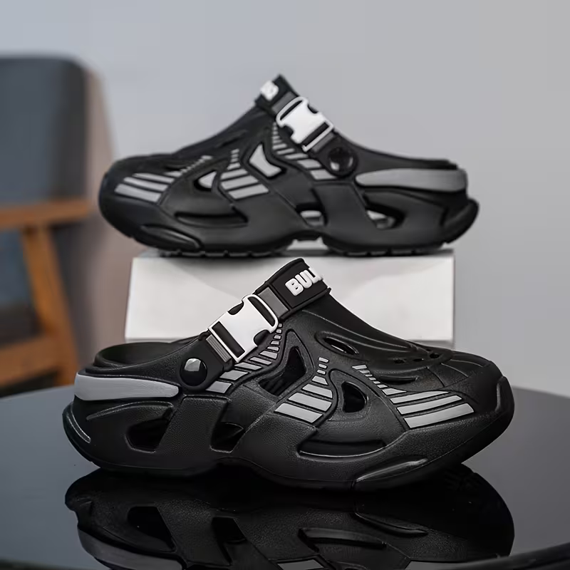 Women's Trendy Breathable Height-Increasing Slides Thick-Soled Sandals Beach Shoes