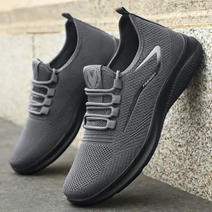 Men's Lightweight Breathable Mesh Trainers Walking Shoes