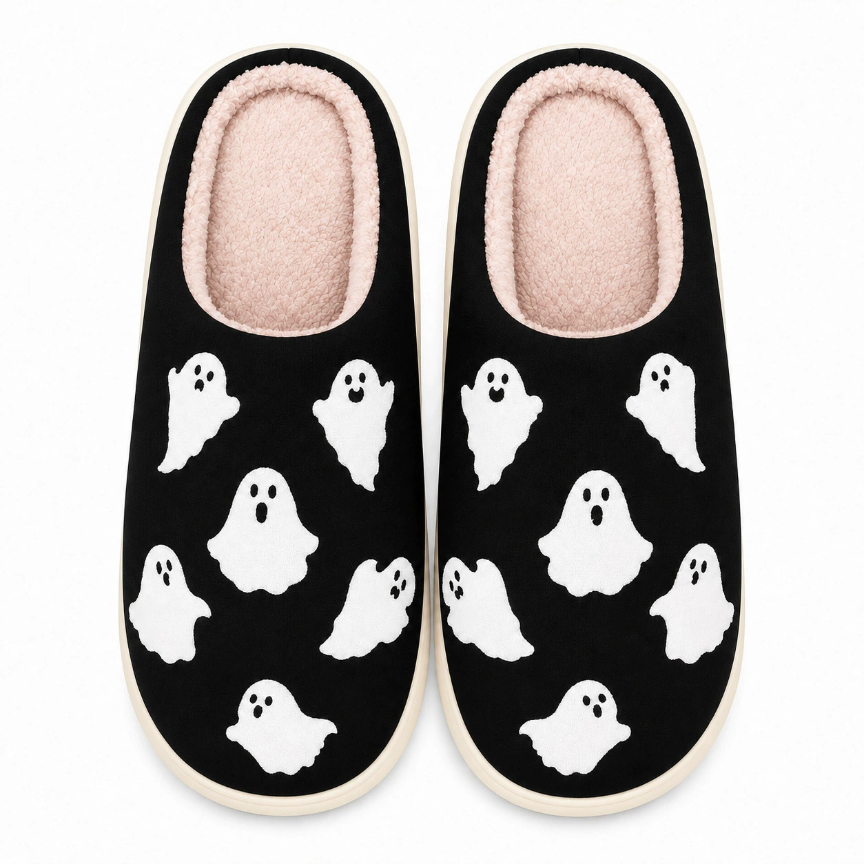 [Copy]Women's Fluffy Collar Highland Cow Indoor/Outdoor shoes Boots Slippers