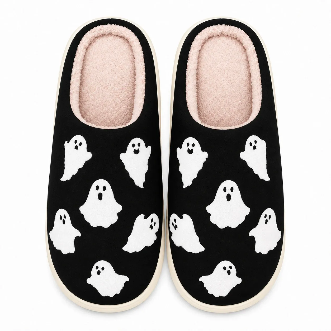 [Copy]Women's Fluffy Collar Highland Cow Indoor/Outdoor shoes Boots Slippers