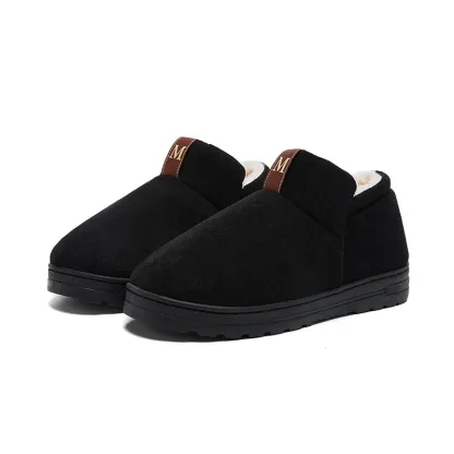 Women's  Warm Fleece Lined Slippers Boots Indoor & Outdoor Shoes