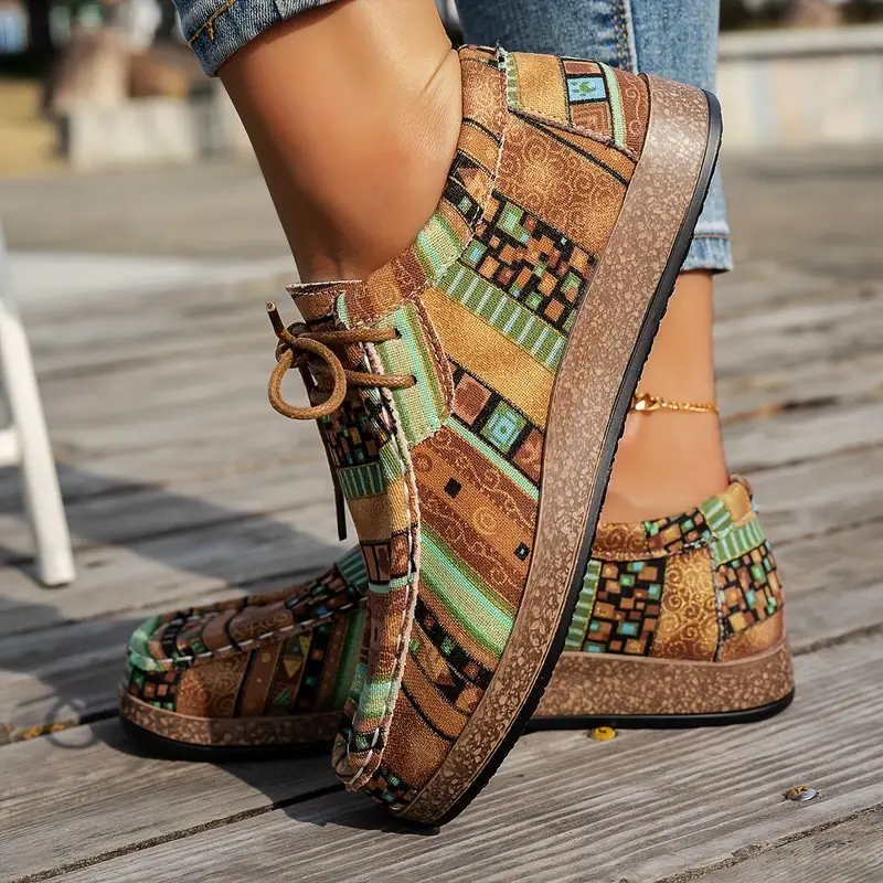 Women's Lightweight Breathable Vibrant Orthopedic Sneakers for Walking, Jogging & Casual Attire