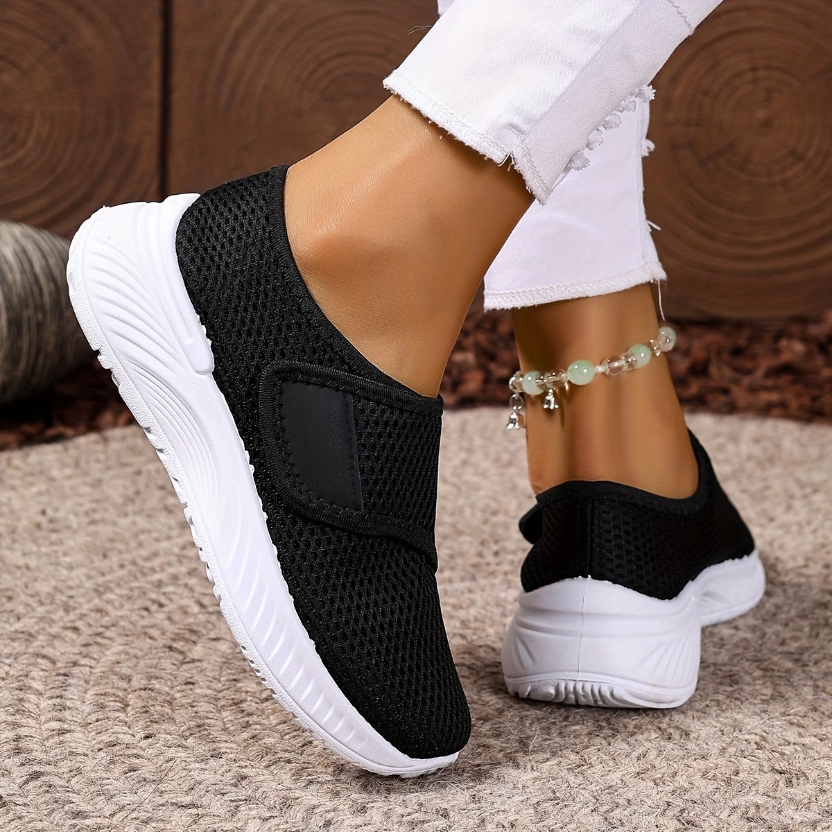 Women's Breathable & Adjustable Orthopedic Sneakers Running Shoes for Wide/Swollen Feet